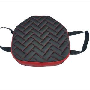 Motorcycle bike seat cushion for comfort and shock absorption