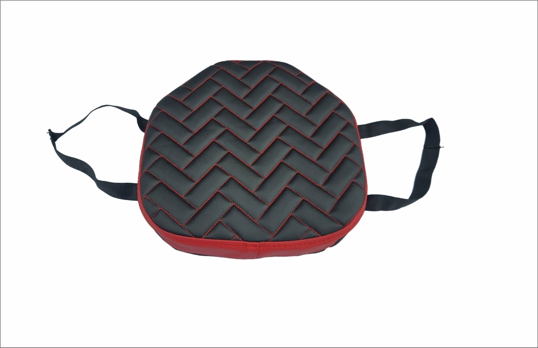 Motorcycle bike seat cushion for comfort and shock absorption